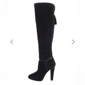 Jimmy Choo Euston Black Knee-High Women's Boots